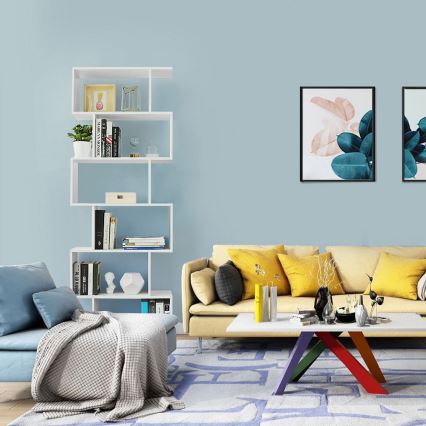 Boekenkast LIVARO wit