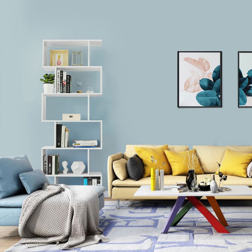 Boekenkast LIVARO wit