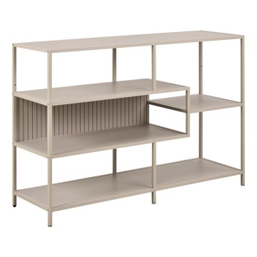 Boekenkast SARON 114x78 cm grijs