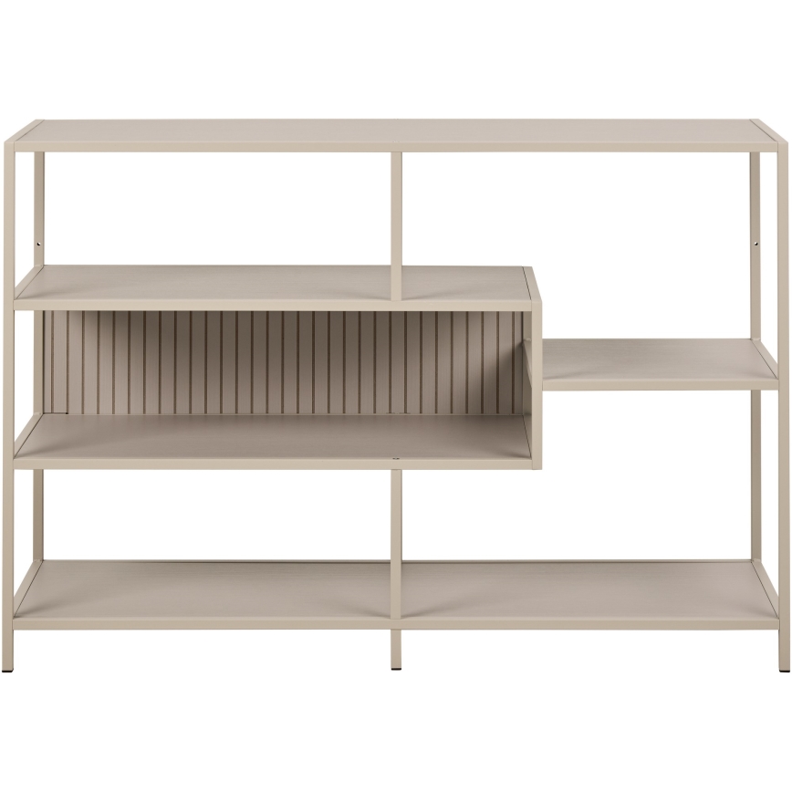 Boekenkast SARON 114x78 cm grijs