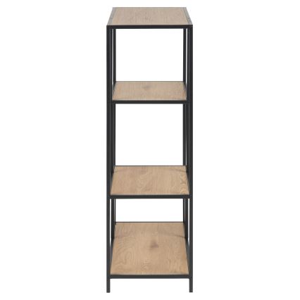 Boekenkast SARON eiken/zwart