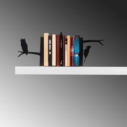 Boekenstop 22x44 cm zwart