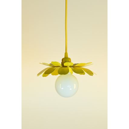 Bohemia-Design - Hanglamp aan kabel 1xE27/60W/230V geel