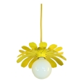 Bohemia-Design - Hanglamp aan snoer 1xE27/60W/230V geel