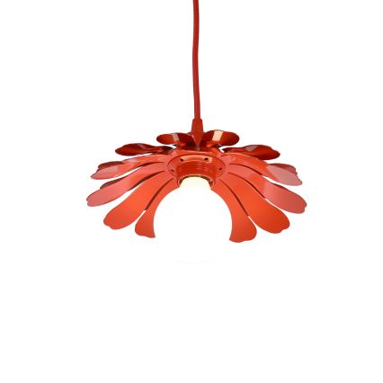Bohemia-Design - Hanglamp met kabel 1xE27/60W/230V rood