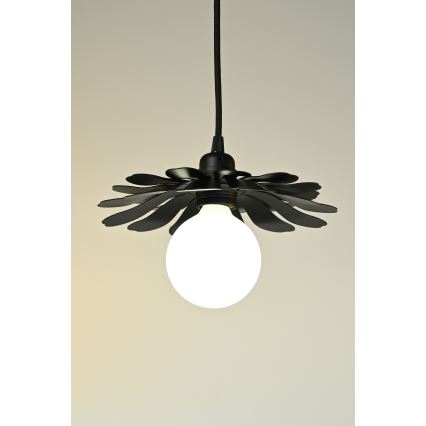 Bohemia-Design - Hanglamp met snoer 1xE27/60W/230V zwart