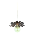 Bohemia-Design - Pendellamp aan kabel 1xE27/60W/230V bronskleurig