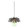 Bohemia-Design - Pendellamp aan kabel 1xE27/60W/230V bronskleurig