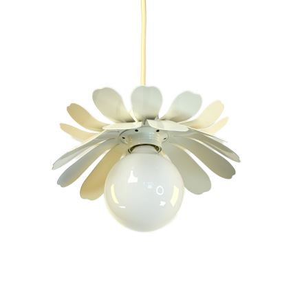 Bohemia-Design - Pendellamp met kabel 1xE27/60W/230V crèmekleurig