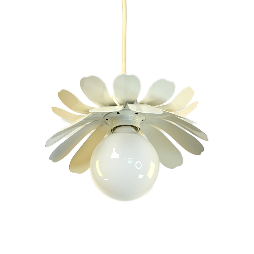 Bohemia-Design - Pendellamp met kabel 1xE27/60W/230V crèmekleurig