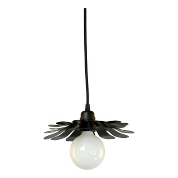Bohemia-Design - Pendellamp met kabel 1xE27/60W/230V zwart