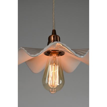 Bohemia-Design - Porseleinen hanglamp aan snoer 1xE27/60W/230V