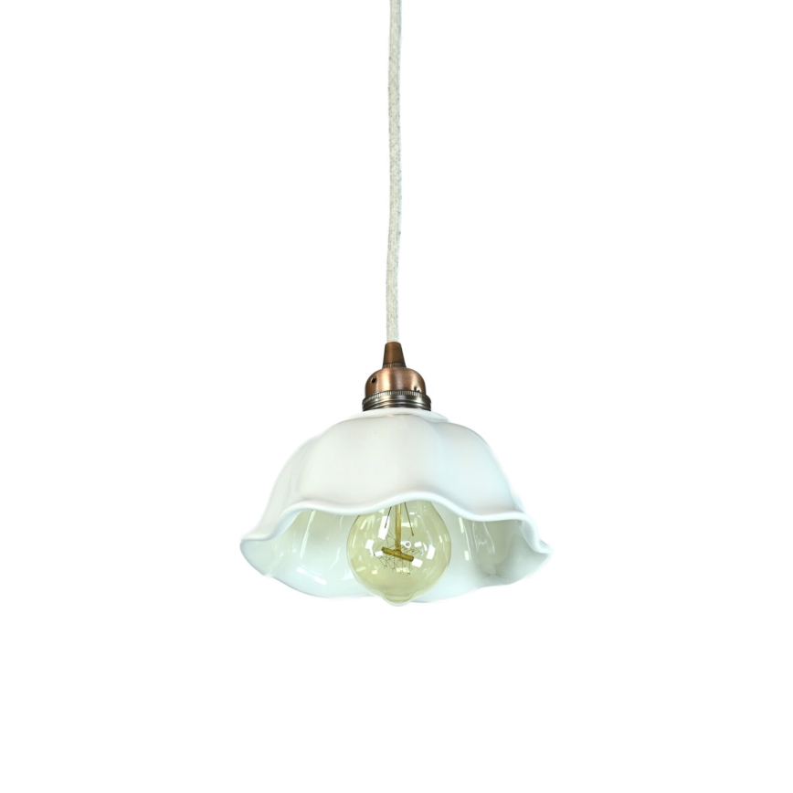 Bohemia-Design - Porseleinen hanglamp aan snoer 1xE27/60W/230V
