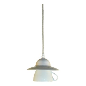 Bohemia-Design - Porseleinen hanglamp aan snoer 1xE27/60W/230V