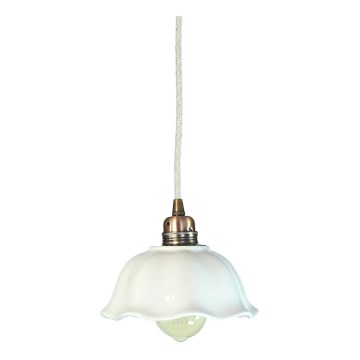 Bohemia-Design - Porseleinen hanglamp met kabel 1xE27/60W/230V