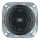 Bohemia-Design - Prise encastrée rétro en porcelaine sans cadre SCHUKO 250V/16A noire