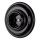 Bohemia-Design - Prise murale rétro en porcelaine avec cadre SCHUKO 250V/16A noire