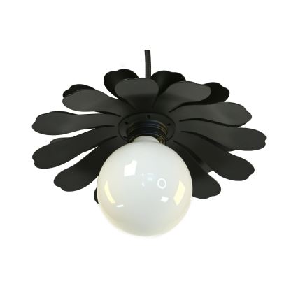 Bohemia-Design - Suspension à câble 1xE27/60W/230V noire