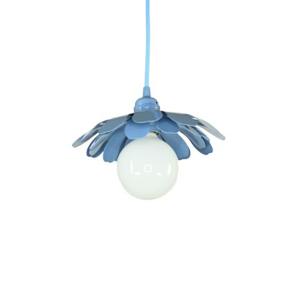 Bohemia-Design - Suspension sur câble 1x E27/60 W/230 V bleue