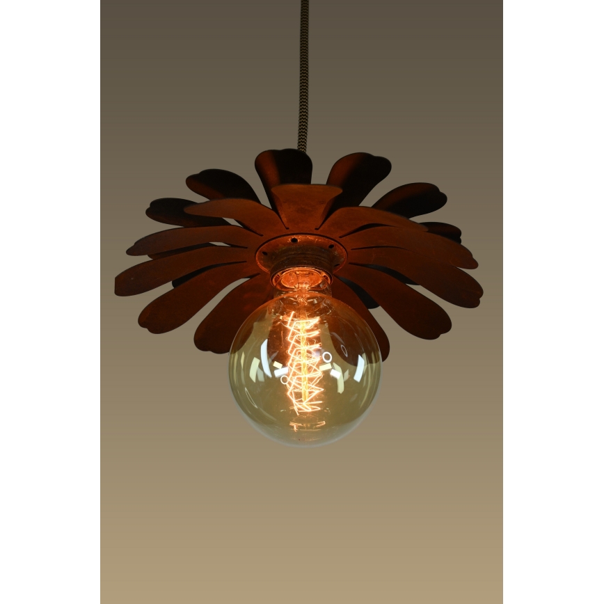 Bohemia-Design - Suspension sur câble 1xE27/60W/230V bronze