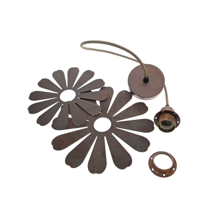 Bohemia-Design - Suspension sur câble 1xE27/60W/230V bronze