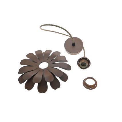 Bohemia-Design - Suspension sur câble 1xE27/60W/230V bronze