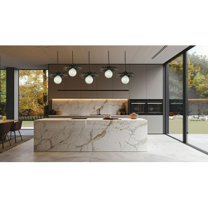 Bohemia-Design - Suspension sur câble 1xE27/60W/230V noire