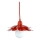 Bohemia-Design - Suspension sur câble 1xE27/60W/230V rouge