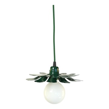 Bohemia-Design - Suspension sur câble 1xE27/60W/230V verte
