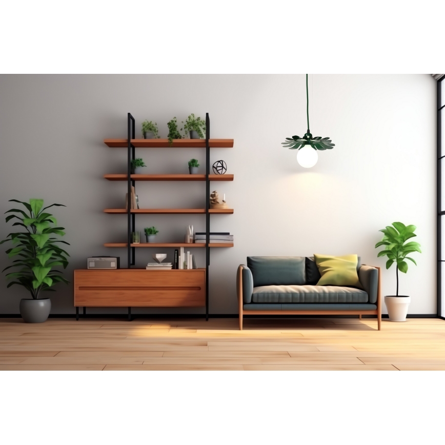 Bohemia-Design - Suspension sur câble 1xE27/60W/230V verte