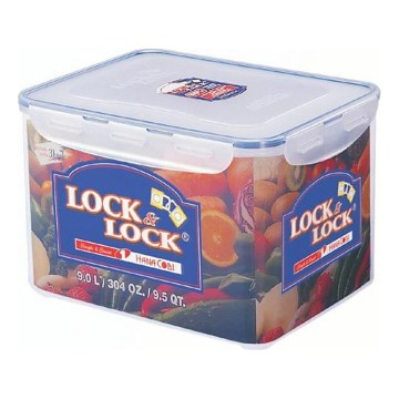 Boîte de conservation alimentaire 9 L LOCK, bleue
