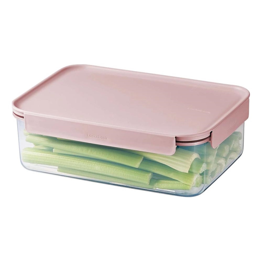 Boîte de conservation alimentaire CLASSIC PLUS 2,8 l rose/transparent