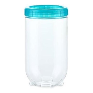 Boîte de conservation alimentaire INTERLOCK 1 l turquoise/transparente