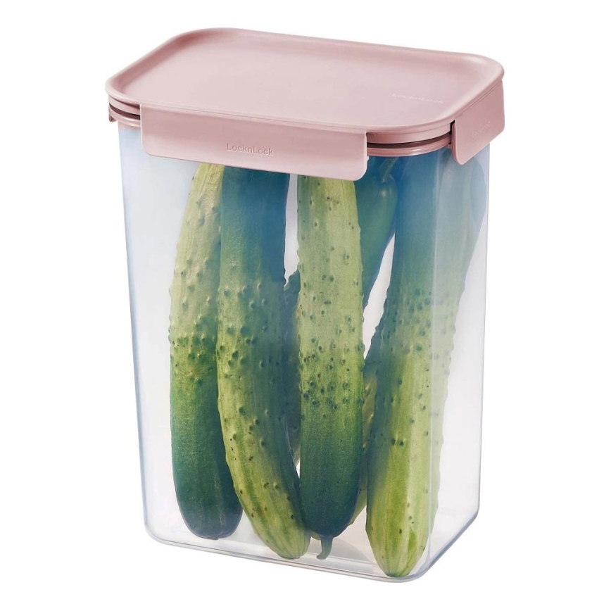 Boîte de conservation CLASSIC PLUS 4 l rose/transparent