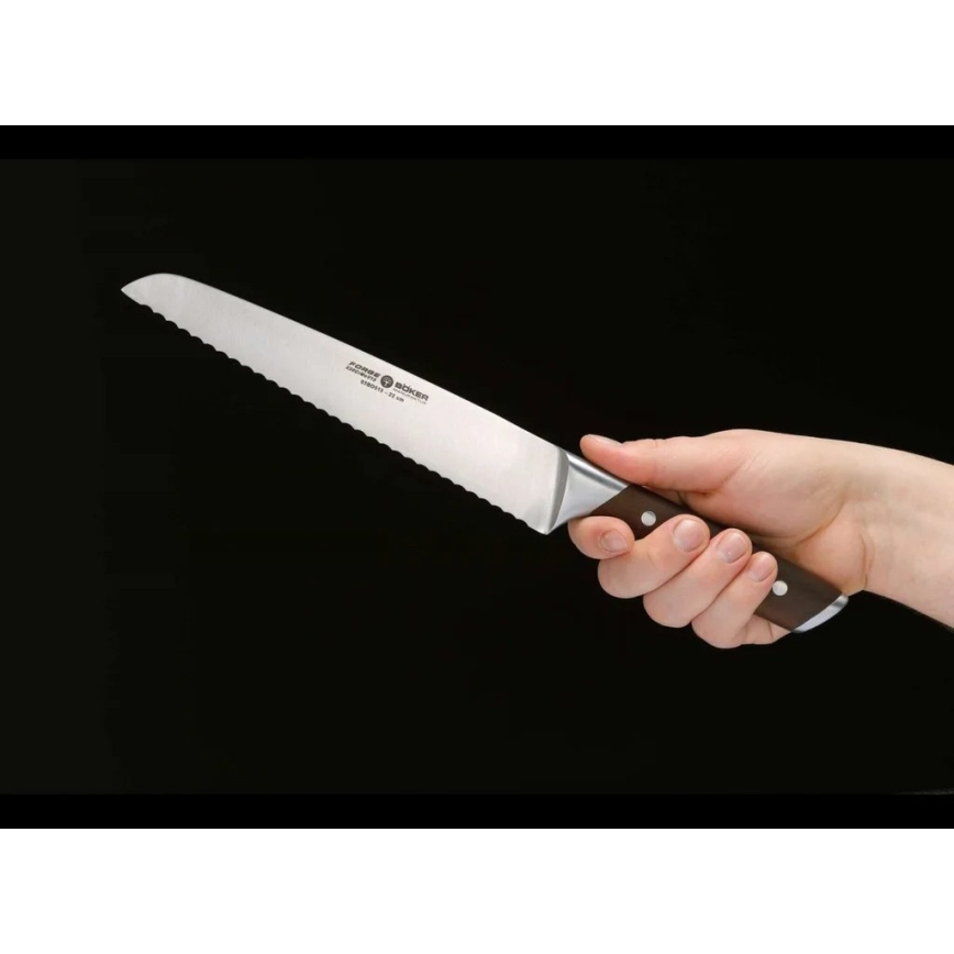 Böker - Couteau à pain FORGE WOOD 22 cm, manche en érable