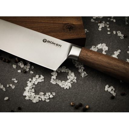 Böker - Couteau de cuisine CORE 16 cm en noyer
