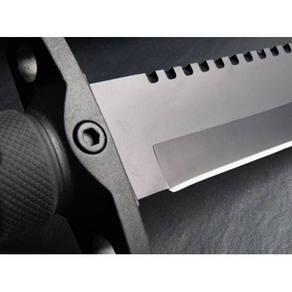 Böker - John Jay Survival Knife, mes met vast lemmet, 34,5 cm