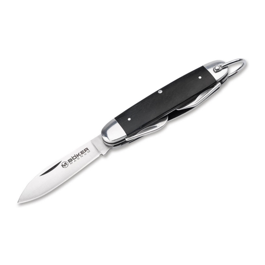 Böker - Multifunctioneel zakmes Magnum Klassiek Pocket Steel 16 cm/4 Functies palissander