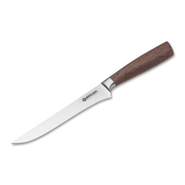 Böker - Uitbeenmes CORE 16,5 cm, handvat van notenhout