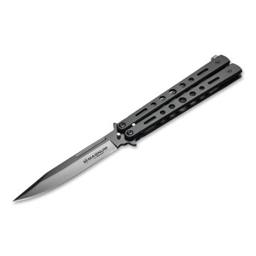Böker - Zakmes Magnum Balisong All Black 22,9 cm