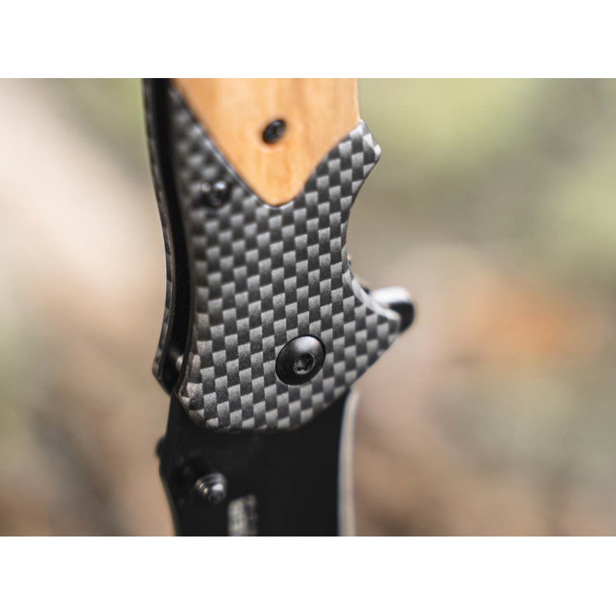 Böker - Zakmes Magnum Blomkvist Olive 20,5 cm olijf hout