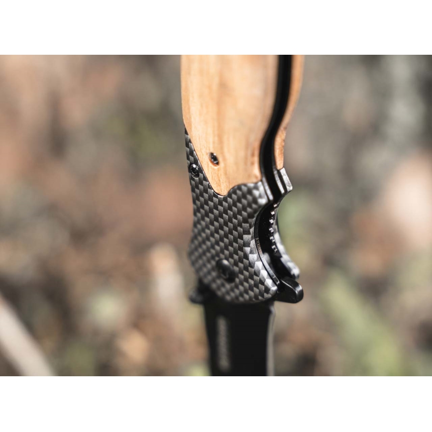 Böker - Zakmes Magnum Blomkvist Olive 20,5 cm olijf hout