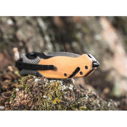 Böker - Zakmes Magnum Blomkvist Olive 20,5 cm olijf hout