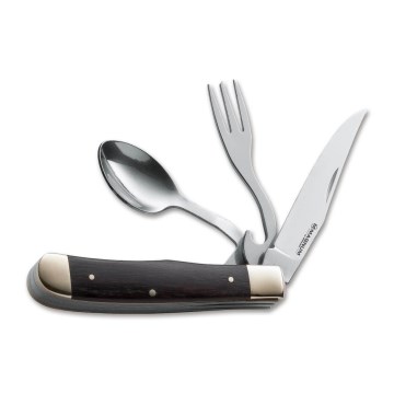 Böker - Zakmes met bestek Magnum Bon Appetite 18,7 cm pakka