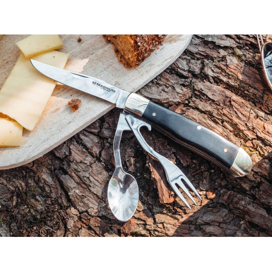 Böker - Zakmes met bestek Magnum Bon Appetite 18,7 cm pakka