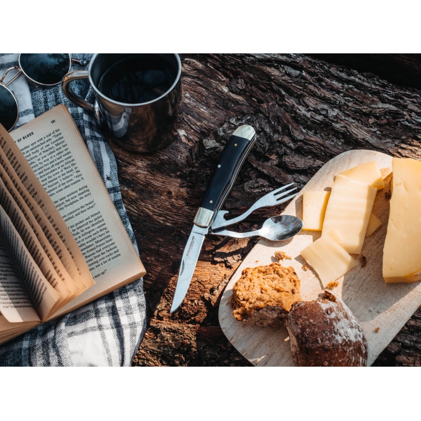 Böker - Zakmes met bestek Magnum Bon Appetite 18,7 cm pakka