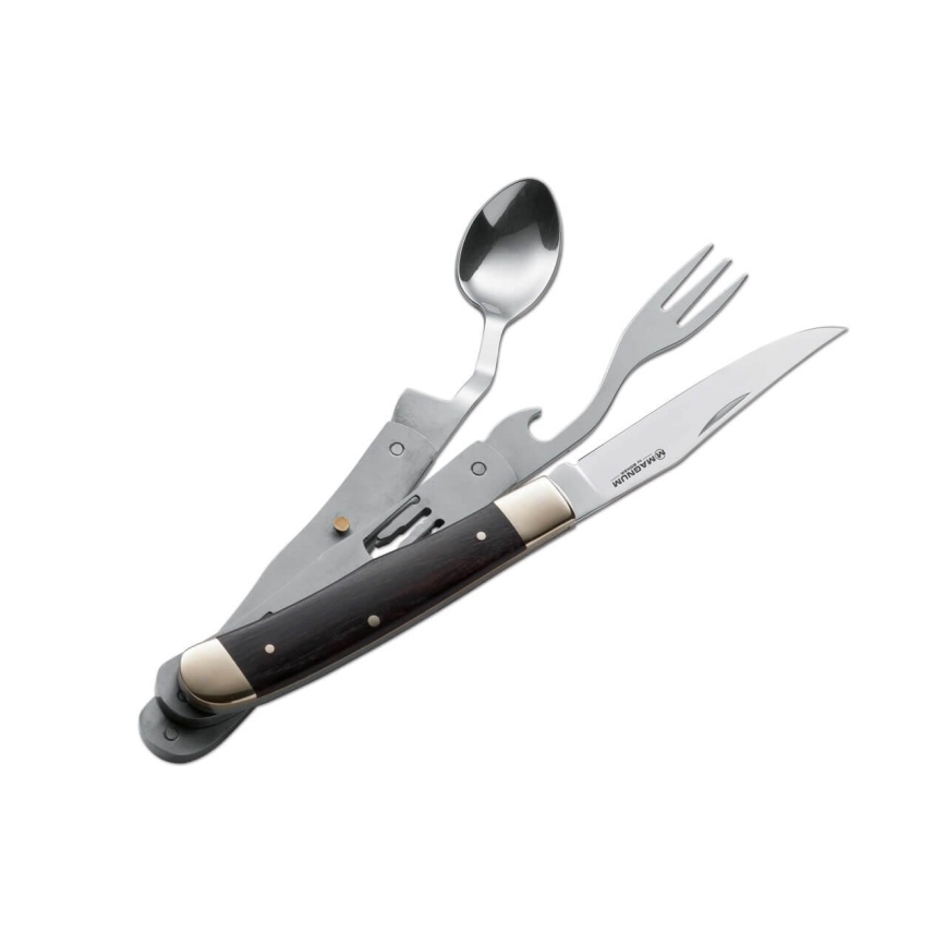 Böker - Zakmes met bestek Magnum Bon Appetite 18,7 cm pakka