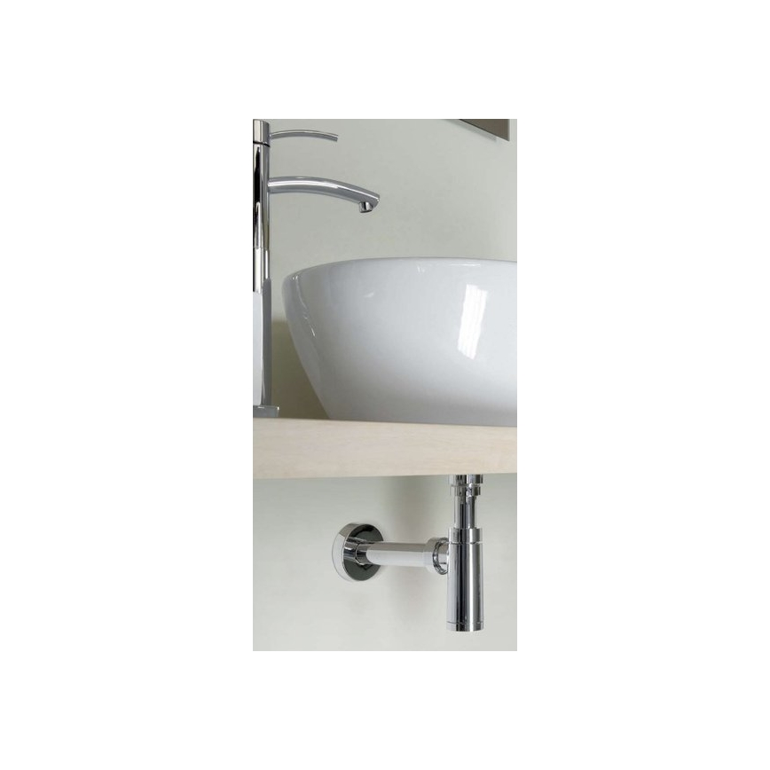 Bonomini - Siphon pour lavabo KING, chrome brillant