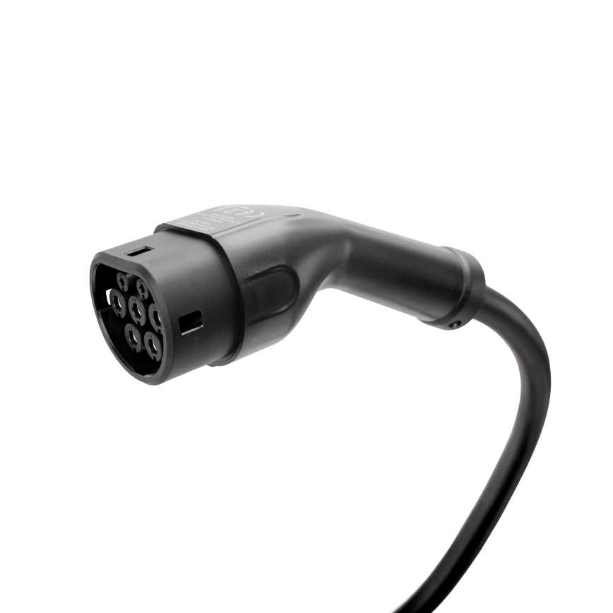 Borne de recharge pour véhicules électriques Type 2 — câble de 7 m, 22 kW, 32 A, IP54, compatible Tuya