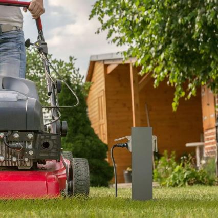 Borne prises électriques extérieure SCHUKO 2Z 230V IP44